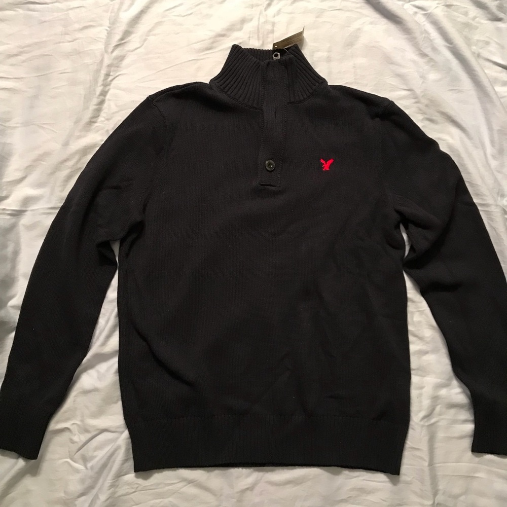 American Eagle Mock Neck Sweater